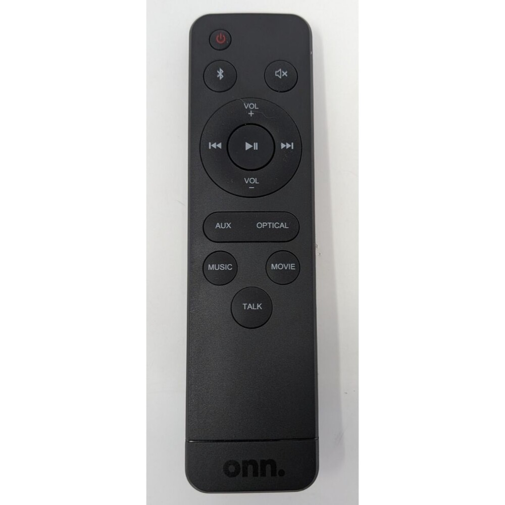 ONN Soundbar Remote Control Replacement AUX OPTICAL MUSIC MOVIE TALK